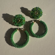 3-in-1 Earrings - Green