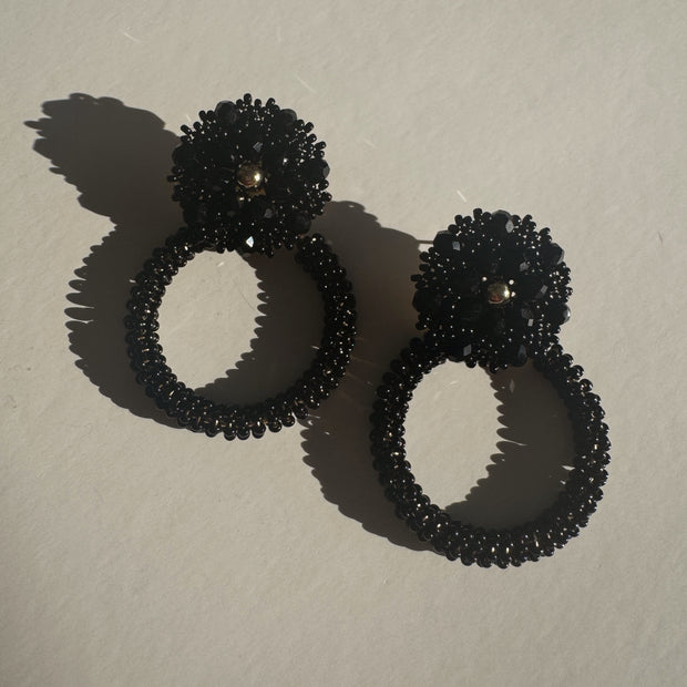 3-in-1 Earrings - Black