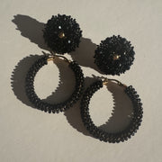 3-in-1 Earrings - Black