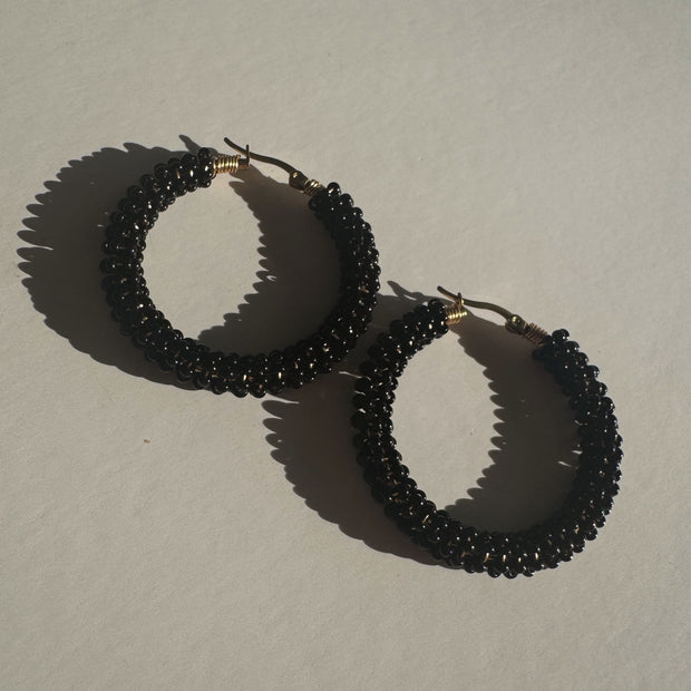 3-in-1 Earrings - Black