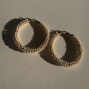 3-in-1 Earrings - Beige