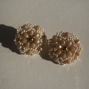 3-in-1 Earrings - Beige