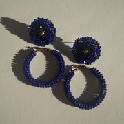 3-in-1 Earrings - Royal Blue