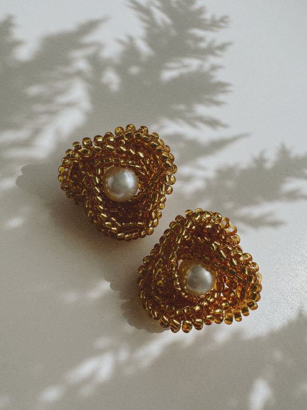 Knot earrings - Gold