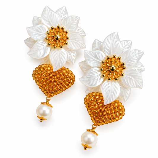Valentina Earrings - Gold