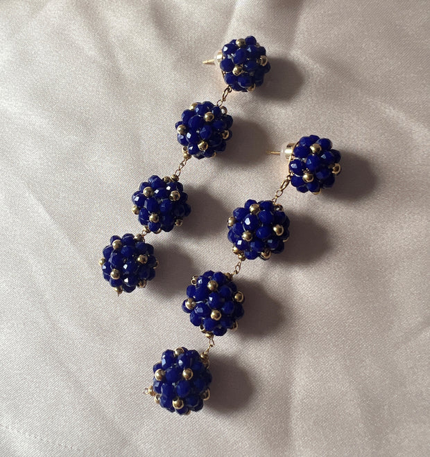 Annette Earrings - Blue