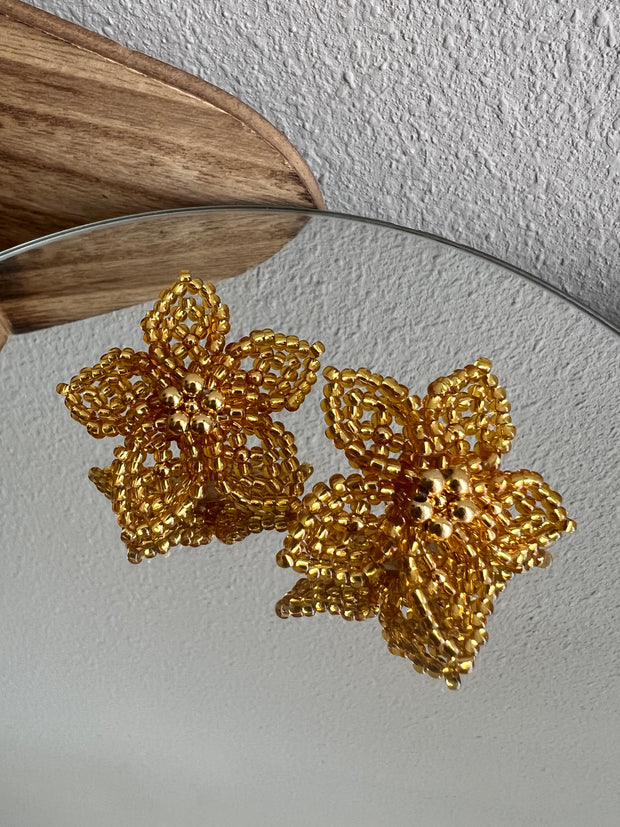 Dalia Earrings - Gold