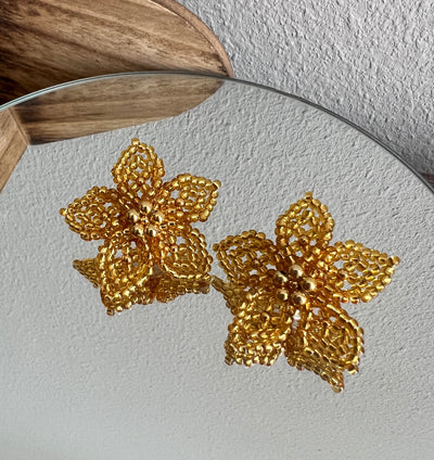 Dalia Earrings - Gold