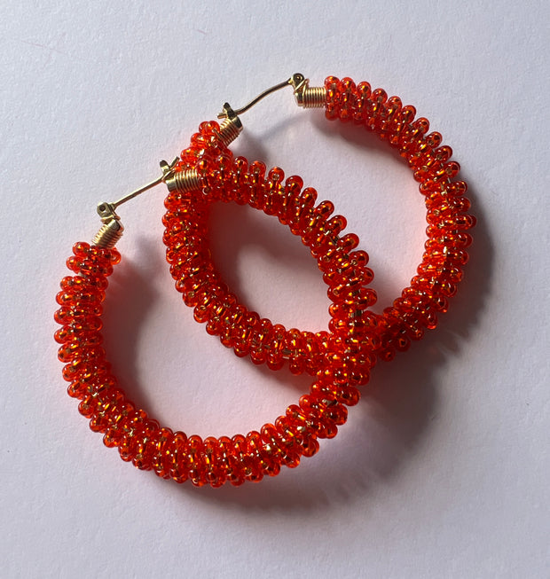 Colorful Hoops - Orange