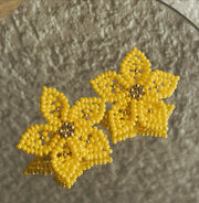 Dalia Earrings - Yellow