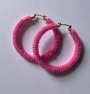 Colorful Hoops - Pink