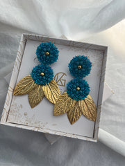 Camelia Earrings - Sky Blue lo