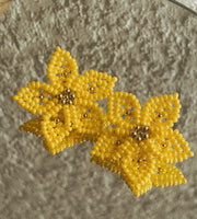 Dalia Earrings - Yellow