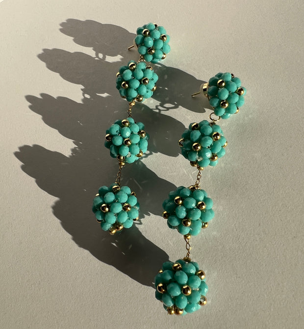 Annette Earrings - Turquoise