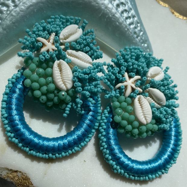 Mar Earrings - Turquoise