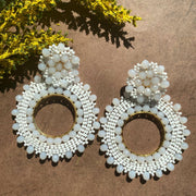 Matilde Earrings - White