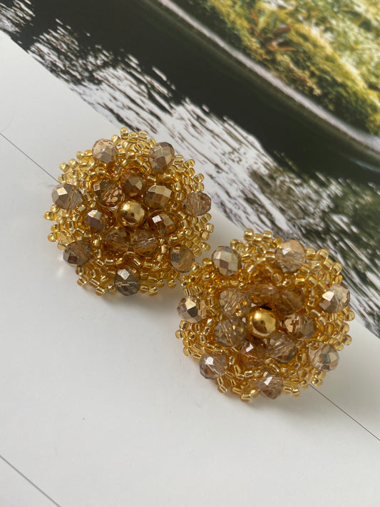 Irina Earrings- Gold