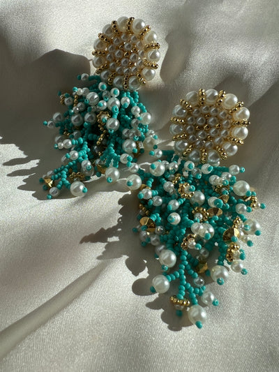 Elena Earrings - Turquoise