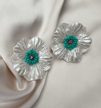 Gardenia Earrings- Turquoise