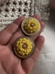 Loretta Earrings - Yellow