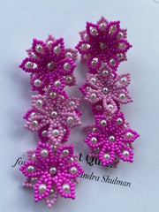 Lorena Earrings - Pink