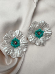 Gardenia Earrings- Turquoise