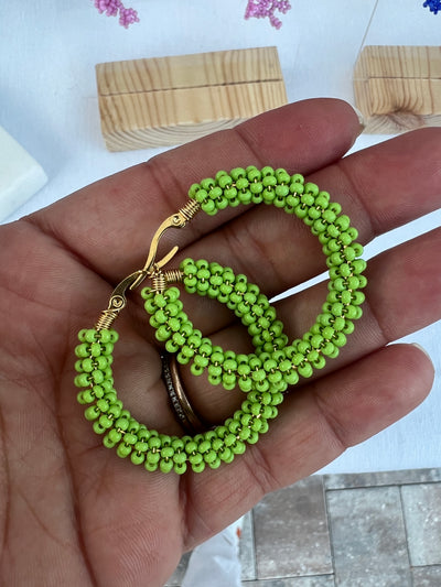 Colorful Hoops - Green