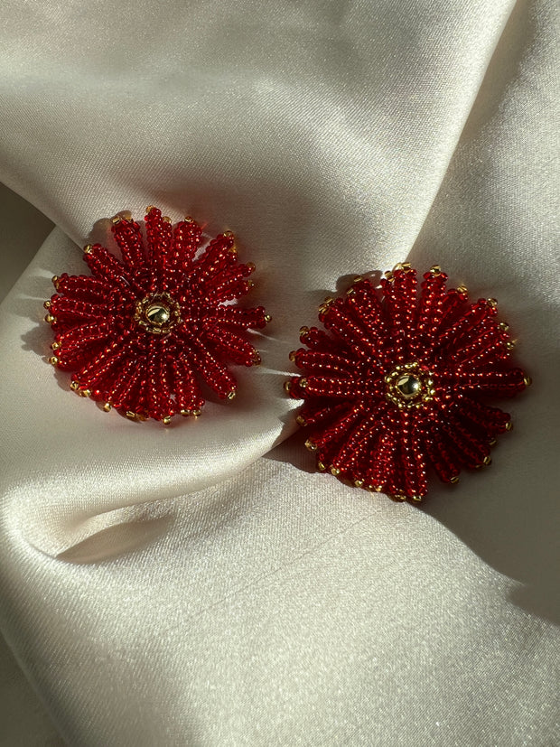 Margarita Earrings - Red