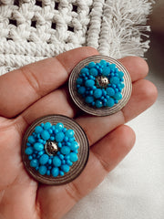 Loretta Earrings - Blue