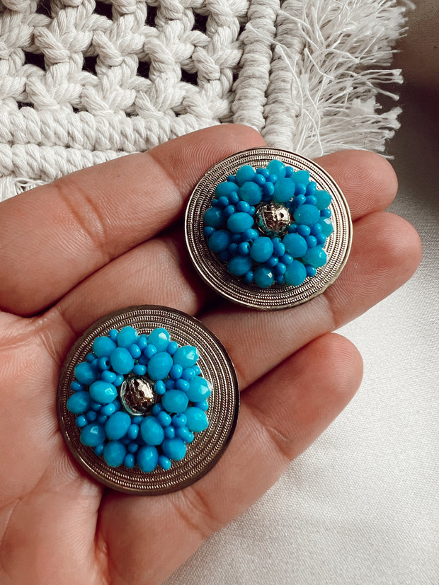 Loretta Earrings - Blue