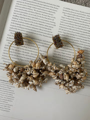 Isabella Earrings - Shells