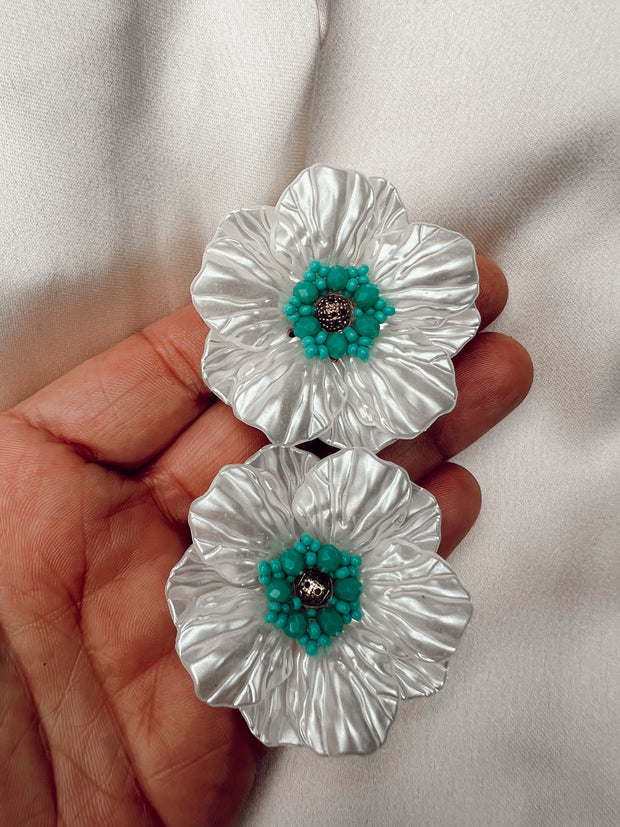 Gardenia Earrings- Turquoise