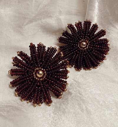 Margarita Earrings - Brown