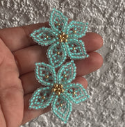 Dalia Earrings - Mint