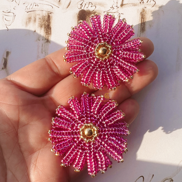 Margarita Earrings - Magenta